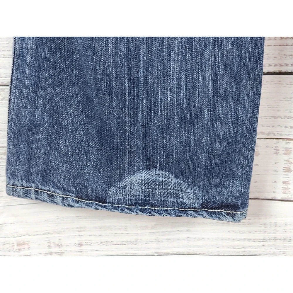 Vintage Old Navy Painters Jeans Mens 36x34 Med Blue Wash Denim Carpenter Utility